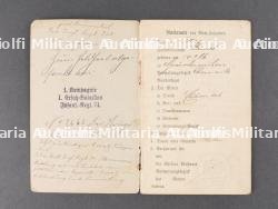 Lot de 7 livrets militaires de Hanovre et Hanséatiques. Set of seven military booklets from Hanover and Hanseatic regions — miniature 6