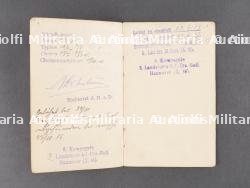 Lot de 7 livrets militaires de Hanovre et Hanséatiques. Set of seven military booklets from Hanover and Hanseatic regions — miniature 8