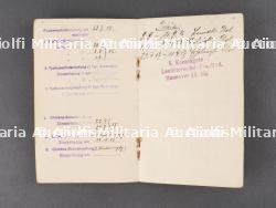 Lot de 7 livrets militaires de Hanovre et Hanséatiques. Set of seven military booklets from Hanover and Hanseatic regions — photo 9