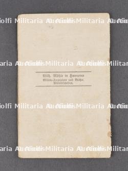 Lot de 7 livrets militaires de Hanovre et Hanséatiques. Set of seven military booklets from Hanover and Hanseatic regions — photo 11