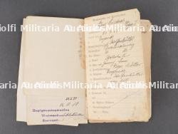Lot de 7 livrets militaires de Hanovre et Hanséatiques. Set of seven military booklets from Hanover and Hanseatic regions — photo 15