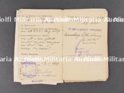 Lot de 7 livrets militaires de Hanovre et Hanséatiques. Set of seven military booklets from Hanover and Hanseatic regions — photo 16
