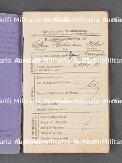 Lot de 7 livrets militaires de Hanovre et Hanséatiques. Set of seven military booklets from Hanover and Hanseatic regions — miniature 22