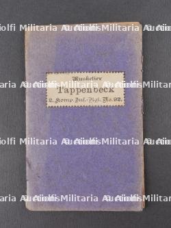 Ensemble de documents de soldats du JR92 de Brunswick. Set of soldier documents from JR92 Brunswick — miniature 2