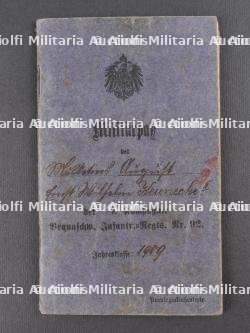 Ensemble de documents de soldats du JR92 de Brunswick. Set of soldier documents from JR92 Brunswick — photo 21