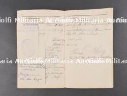 Militärpass d'un Uhlan du UR21 Saxon et Train Abteilung Nr 9. Military pass of a Uhlan from UR21 Saxon and Train Detachment No 9 — photo 7