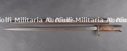 Baïonnette allemande S98 fourreau en fer. German S98 bayonet with steel scabbard — miniature 2