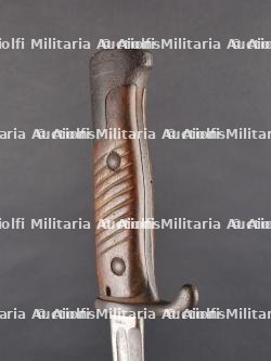 Baïonnette allemande S98 fourreau en fer. German S98 bayonet with steel scabbard — miniature 12
