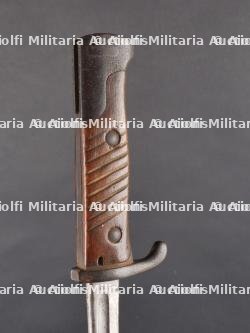 Baïonnette allemande S98 fourreau en fer. German S98 bayonet with steel scabbard — photo 13