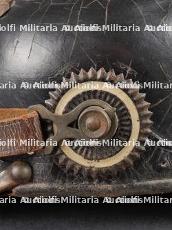 Casque à pointe M1915 Prussien marquages saxons 106R et 133R. Prussian M1915 pickelhaube with Saxon markings 106R and 133R — miniature 5