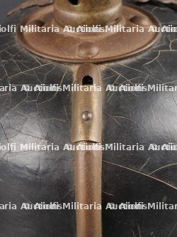 Casque à pointe M1915 Prussien marquages saxons 106R et 133R. Prussian M1915 pickelhaube with Saxon markings 106R and 133R — photo 10