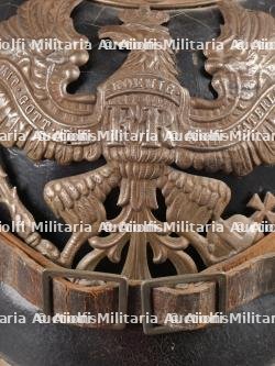Casque à pointe M1915 Prussien marquages saxons 106R et 133R. Prussian M1915 pickelhaube with Saxon markings 106R and 133R — photo 11