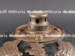 Casque à pointe M1915 Prussien marquages saxons 106R et 133R. Prussian M1915 pickelhaube with Saxon markings 106R and 133R — photo 12