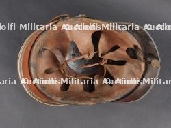 Casque à pointe M1915 Prussien marquages saxons 106R et 133R. Prussian M1915 pickelhaube with Saxon markings 106R and 133R — miniature 14