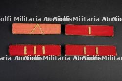 Lot de barrettes de grades des Chantiers