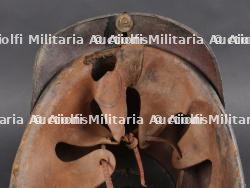 Casque à pointe M1915 Prussien marquages saxons 106R et 133R. Prussian M1915 pickelhaube with Saxon markings 106R and 133R — miniature 16