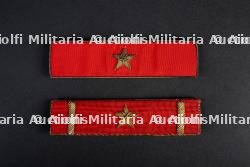 Lot de barrettes de grades des Chantiers