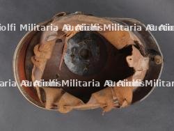 Casque à pointe M1915 Prussien marquages saxons 106R et 133R. Prussian M1915 pickelhaube with Saxon markings 106R and 133R — photo 19