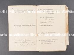 Lot de 5 Militärpass et documents saxons. Set of five Militärpass and Saxon documents — photo 4