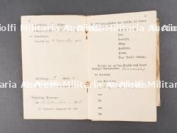 Lot de 5 Militärpass et documents saxons. Set of five Militärpass and Saxon documents — miniature 5