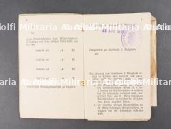 Lot de 5 Militärpass et documents saxons. Set of five Militärpass and Saxon documents — photo 6