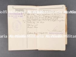 Lot de 5 Militärpass et documents saxons. Set of five Militärpass and Saxon documents — photo 8