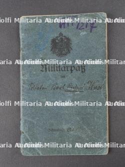 Lot de 5 Militärpass et documents saxons. Set of five Militärpass and Saxon documents — photo 12