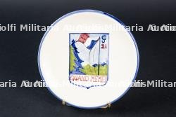 Assiette souvenirs du Groupement 21