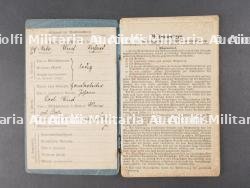 Lot de 5 Militärpass et documents saxons. Set of five Militärpass and Saxon documents — photo 13