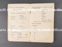 Lot de 5 Militärpass et documents saxons. Set of five Militärpass and Saxon documents — photo 17