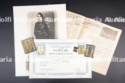 Lot d'insignes et de diplômes du Groupement 22