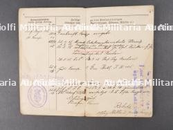 Lot de 5 Militärpass et documents saxons. Set of five Militärpass and Saxon documents — photo 18