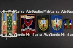 Lots d'insignes du Groupement 22