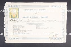 Lot d'insignes et de diplômes du Groupement 34 — miniature 12