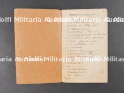 Lot de Militärpass infanterie Alsace Lorraine, Saxe Weimar, Mecklenburg. Infantry Militärpass set from Alsace Lorraine Saxony Weimar Mecklenburg — photo 11