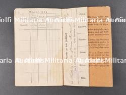 Lot de Militärpass infanterie Alsace Lorraine, Saxe Weimar, Mecklenburg. Infantry Militärpass set from Alsace Lorraine Saxony Weimar Mecklenburg — photo 14