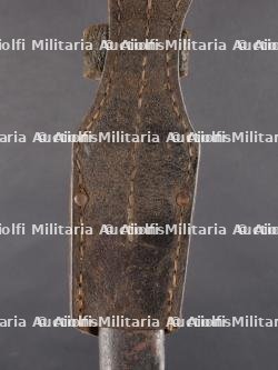 Baïonnette allemande 84-98 avec fourreau et porte fourreau. German 84-98 bayonet with scabbard and frog — miniature 6