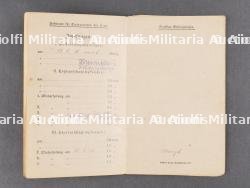 Lot Militärpass et Soldbuch de Grenadier. Militärpass and Soldbuch set of a Grenadier — miniature 14