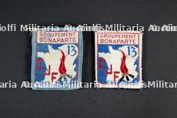 Lot d'insignes du 1er modèle du Groupement 13 — photo 1