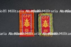 Lot d'insignes du 2ème modèle du Groupement 13 — photo 1