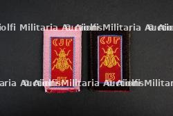 Lot d'insignes du 2ème modèle du Groupement 13