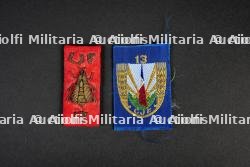 Lot d'insignes du 2ème modèle du Groupement 13