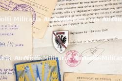 Ensemble de documents et d'insignes du Groupement 14 — photo 3