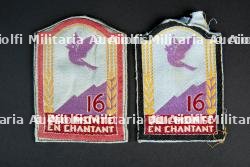 Lot d'insignes du Groupement 16 — miniature 1