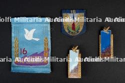 Lot d'insignes du Groupement 16