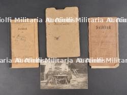 Lot de livrets et photos de Pionier et Garde Pionier. Set of booklets and photos from Pioneer and Guard Pioneer units