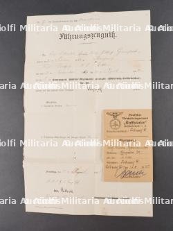 Lot de 9 Militärpass et livrets d'infanterie. Set of nine Militärpass and infantry booklets — photo 2