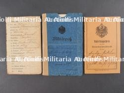 Lot de 9 Militärpass et livrets d'infanterie. Set of nine Militärpass and infantry booklets — miniature 12