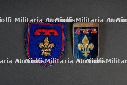 Lot d'insignes du Commissariat de Provence