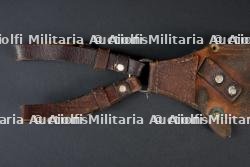 Fourreau en cuir fauve de couteau service de cadre des Chantiers — miniature 5